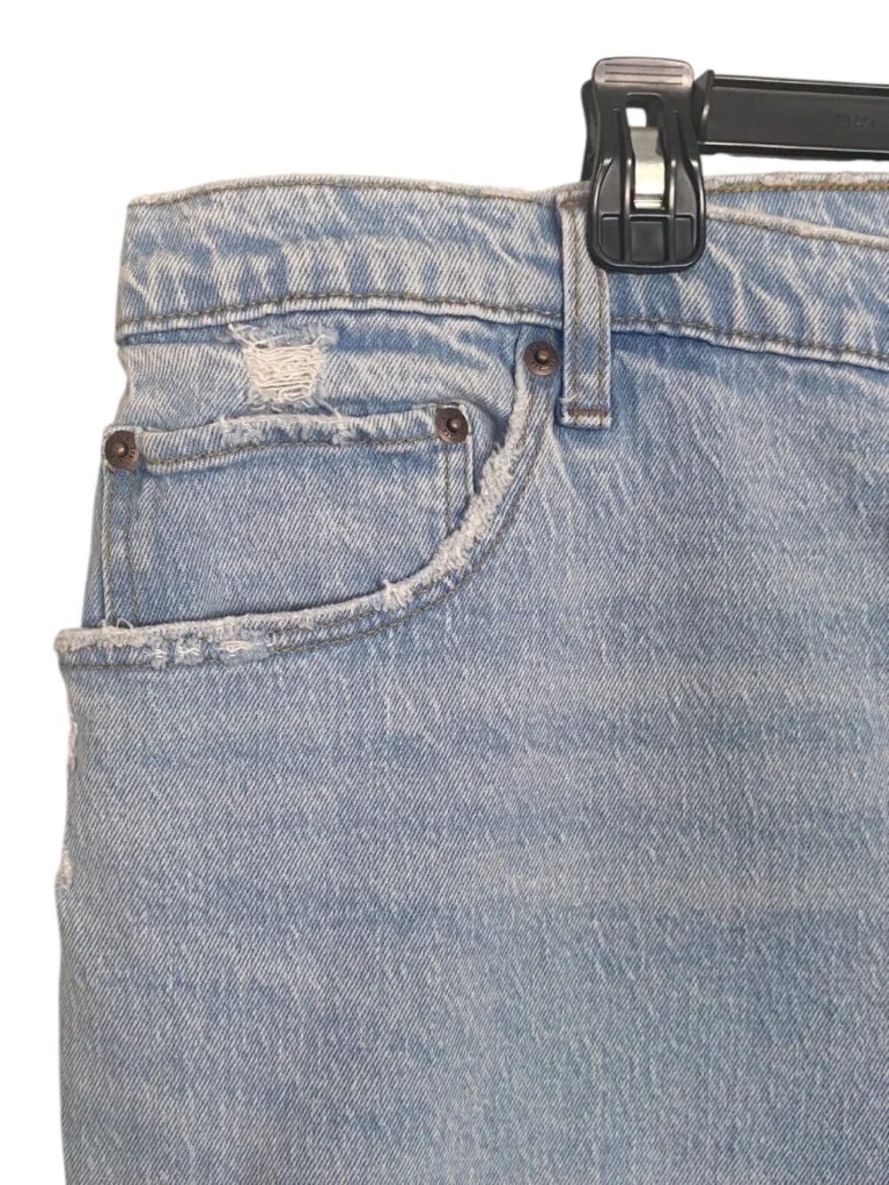 Abercrombie and Fitch 90s Straight Ultra High Rise Jeans Plus Size 36 22 NWT - Picture 4 of 14